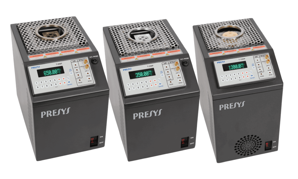 Seria pieców kalibracyjnych Presys T-350P/T-650p/T-1200p
